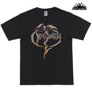 ดูดีนี่ Obituary Cove อัลบั้มวง เสื้อยืด 2017 ลายวง Death Metal