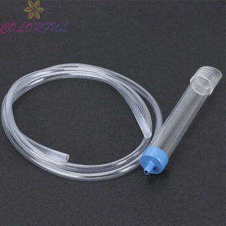 【COLORFUL】Siphon Hose 145cm Aquarium Cleaning Tool Fish Tank Gravel Purify Water