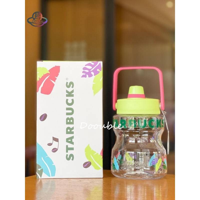 พร้อมส่ง-starbucks-china-2023-แก้วน้ํา-มีหลอดดูด-ลายอะโวคาโด-สีเขียว-ขนาดใหญ่-จุของได้เยอะ