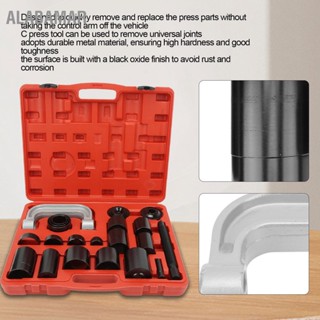  ALABAMAR C Master Ball Joint Press ชุดเครื่องมือ Metal U Puller Remover Installer ชุดบริการพร้อมกล่องเก็บของสำหรับรถยนต์รถกระบะขนาดเล็ก