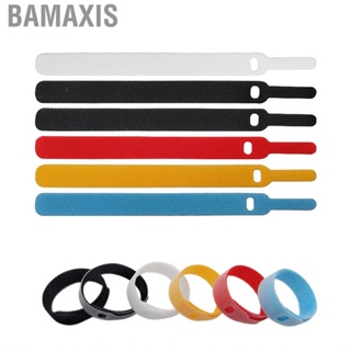 Bamaxis Data Cable Storage Belt   Roll Hook and Loop Strap Practical Reusable Convenient for Home