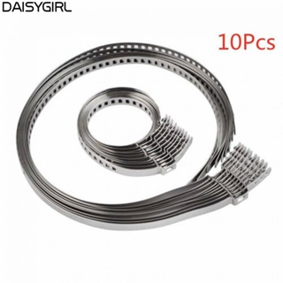 【DAISYG】Crimp Clamp Kit Stainless Steel High Quality Joints Boot Kit Universal 10PCS