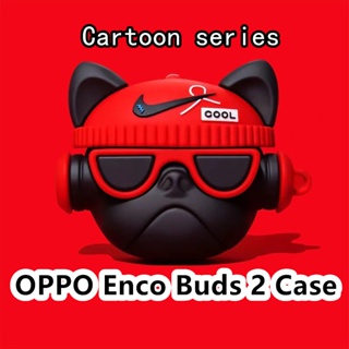 【ส่วนลด】เคสหูฟัง แบบนิ่ม ลายการ์ตูน สําหรับ OPPO Enco Buds 2 OPPO Enco Buds 2