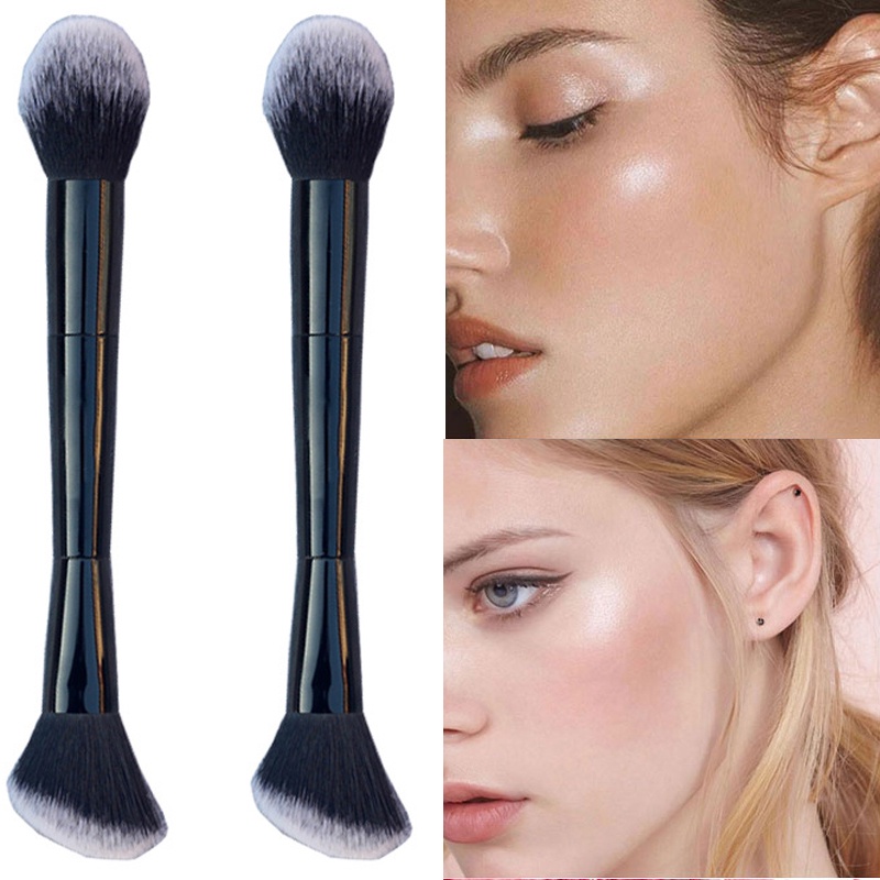 beauty-tool-single-stand-double-head-high-gloss-cosmetic-brush