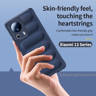 เคสโทรศัพท์ซิลิโคน TPU แบบนิ่ม ทรงสี่เหลี่ยม กันกระแทก สีพื้น สําหรับ Xiaomi 13 Pro 5G Mi 13 Lite