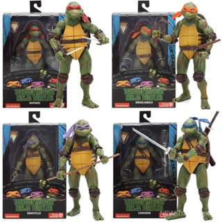 Neca Ninja Turtles TMNT 1990 โมเดลฟิกเกอร์ภาพยนตร์ Limited 23.3 ซม. ของเล่นสําหรับเด็ก