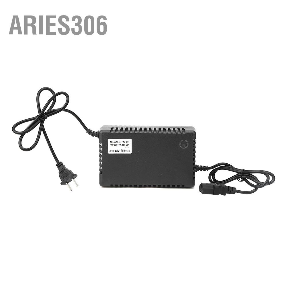 aries306-อุปกรณ์ชาร์จจักรยานไฟฟ้า-48v-12ah-cn-220v-คุณภาพดี