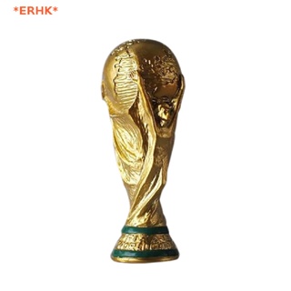Erhk&gt; โมเดลเรซิ่น รูปถ้วยฟุตบอลโลก ขนาด 7 ซม. สําหรับแฟนฟุตบอล	ใหม่ มาแรง