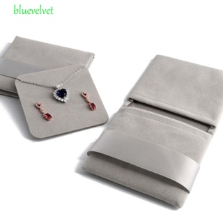 Bluevelvet กระเป๋าใส่เหรียญ ผ้ากํามะหยี่ ขนาดเล็ก สไตล์เกาหลี