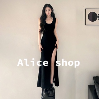 Alice  เดรส ชุดกระโปรงผู้หญิง กระโปรงทรงแคบตราน้านา  Trendy พิเศษ Chic Korean Style A22M1EG 36Z230909