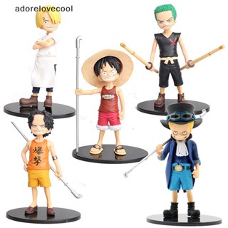 Adth ตุ๊กตาฟิกเกอร์ PVC อนิเมะ One Piece Luffy ของเล่นสําหรับเด็ก