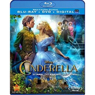แผ่น Bluray หนังใหม่ Cinderella 2015 ซินเดอเรลล่า (เสียงEng /ไทย | ซับ Eng/ไทย) หนัง บลูเรย์