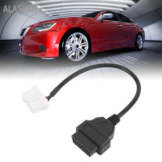 ALASKAR 12 Pin OBDII ตัวเชื่อมต่อชายหญิงวินิจฉัยการเปลี่ยนสายเคเบิลสำหรับ Tesla รุ่น SX 2012-2015