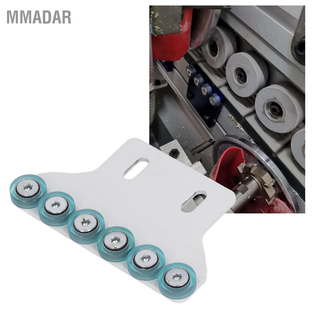 MMADAR Edge Bander Auxiliary Wheel 6 Wheels Banding Machine อุปกรณ์