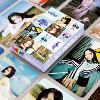 AESPA Card โปสการ์ด MY WORLD LOMO Card 55 ชิ้น/กล่อง