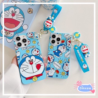 เคสโทรศัพท์มือถือนิ่ม ลายการ์ตูนโดราเอมอน พร้อมจี้กุญแจ สําหรับ Realme C55 C21Y C25Y C35 C33 C33S C30 C30S V23 Q5i 8 Pro 4G 9i 4G Narzo 50A 50i Prime 50 5G