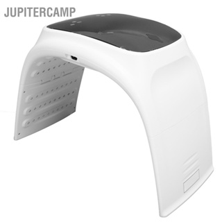JUPITERCAMP 7 สี Light Photodynamic Facial Skin Care Machine สเปรย์ให้ความชุ่มชื้น Photon LED 110‑220V
