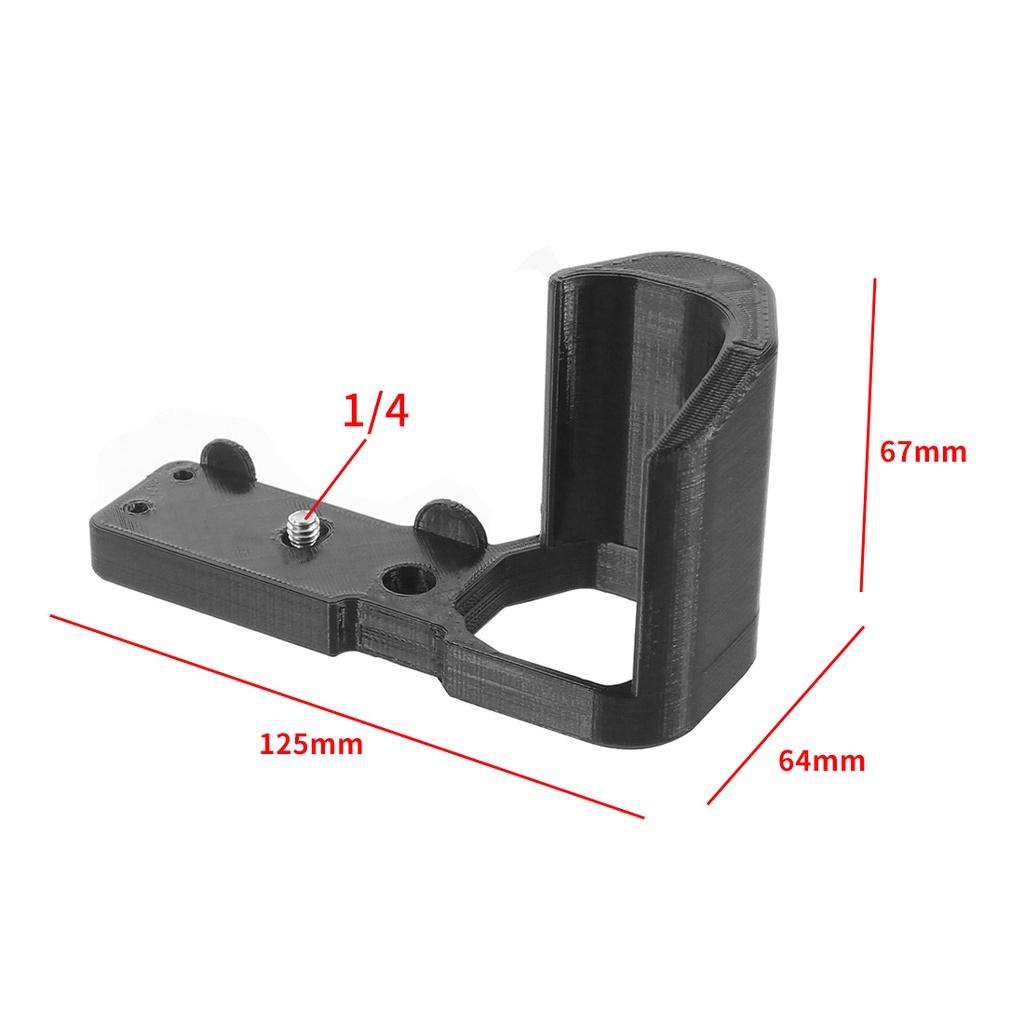 feichao-บอร์ด-pla-l-พิมพ์ลาย-3d-สําหรับกล้อง-sony-zv-e10-slr