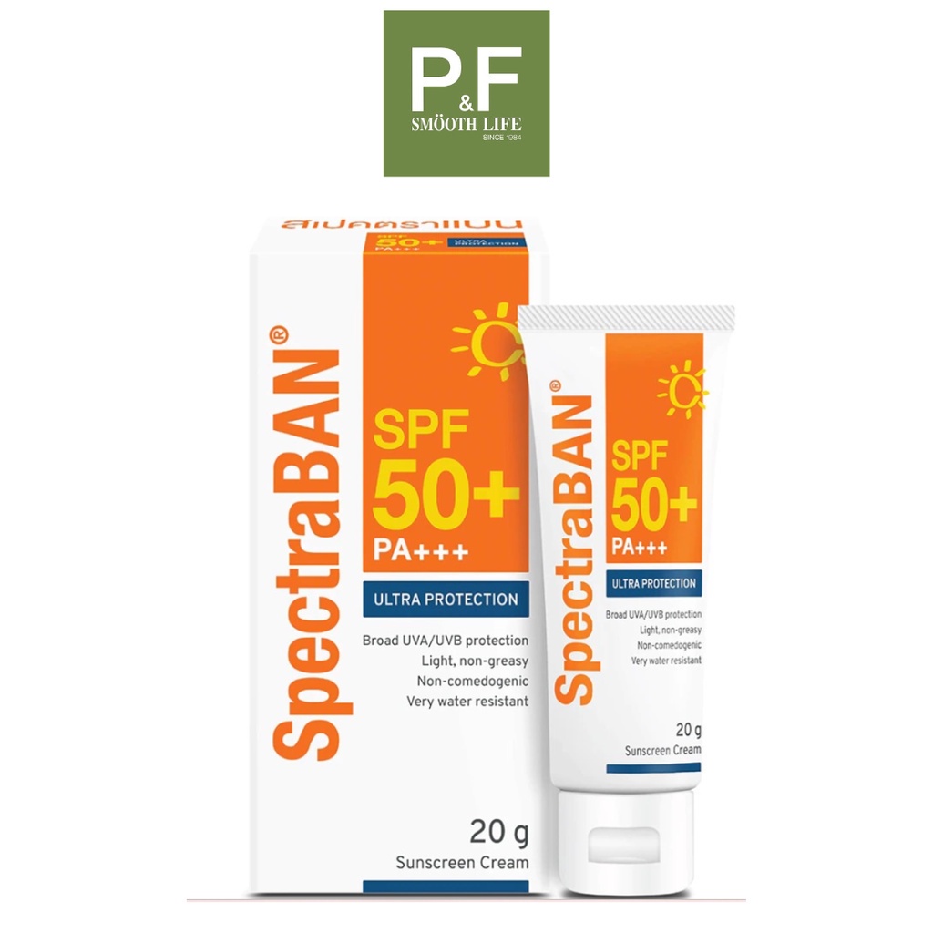 SpectraBan SPF50 สเป็กตร้าแบน 20 กรัม และ 100 กรัม / SpectraBan SPF30 ...