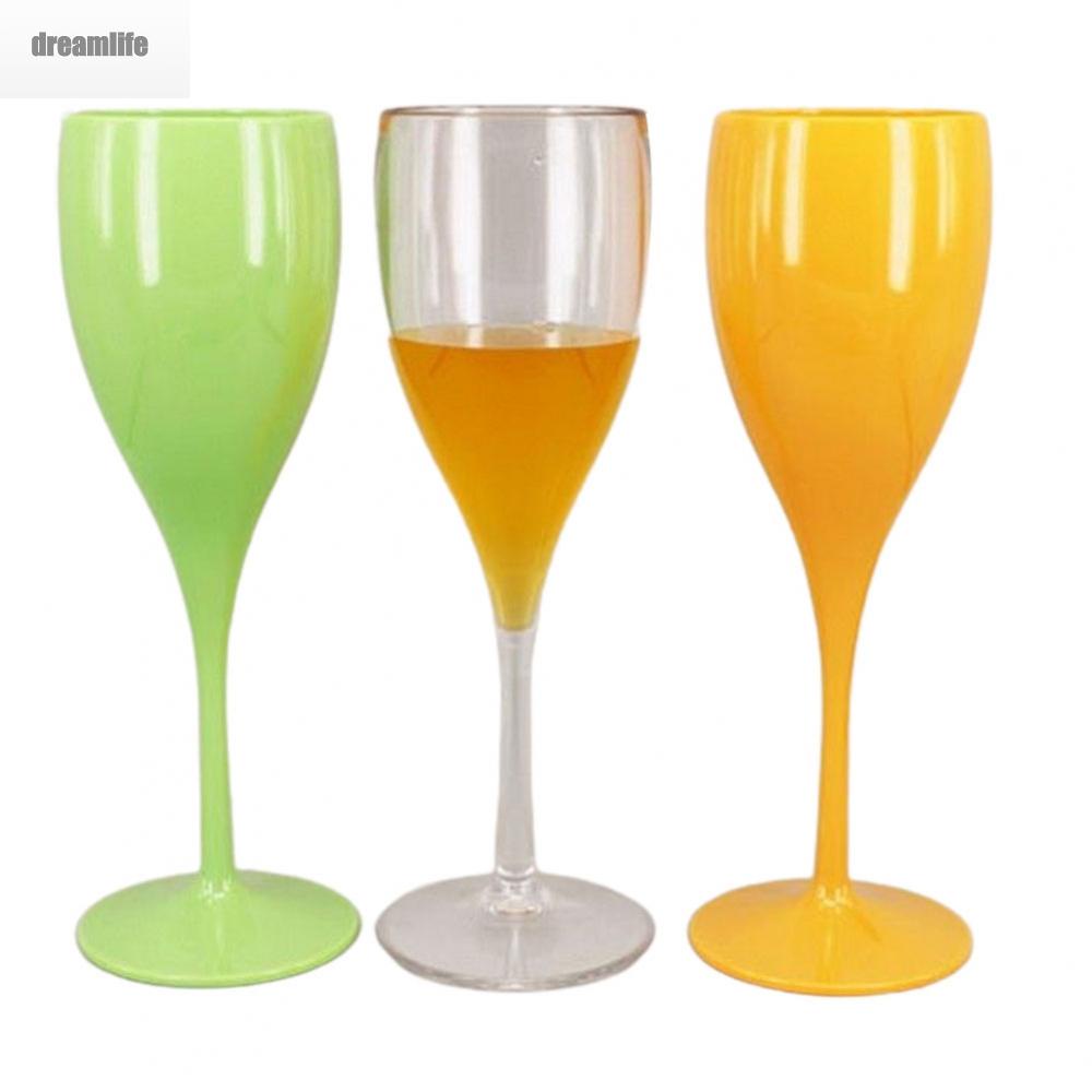 dreamlife-elegant-175ml-plastic-wine-glass-goblet-for-cocktails-and-champagne-brand-new