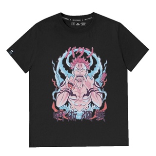 อนิเมะ Jujutsu Kaisen Gojo Satoru อนิเมะเสื้อยืดผ้าฝ้ายแขนสั้น ลาย Gojo Satoru เกม