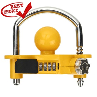 อุปกรณ์ล็อคพ่วงลากจูง ป้องกันสนิม เพื่อความปลอดภัย ได้มาตรฐาน สีเหลือง