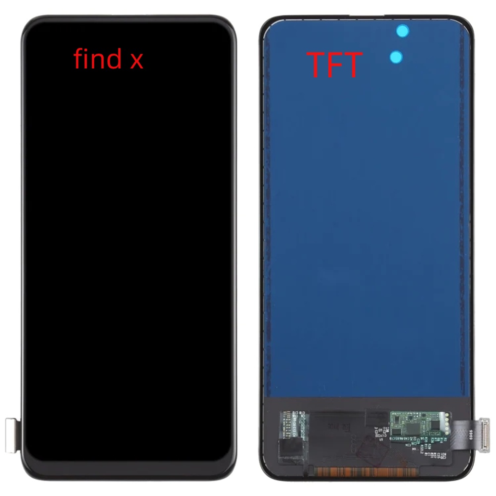 หน้าจอแสดงผลสัมผัส LCD TFT สําหรับ OPPO Find X Findx CPH1871 PAFM00 ...