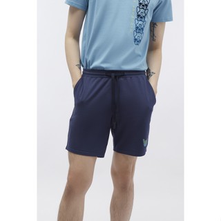 ESP กางเกงขาสั้นลายเฟรนช์ชี่ ผู้ชาย สีน้ำเงินเข้ม | Frenchie Sweat Shorts | 3709