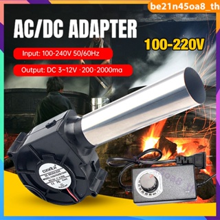 7530 เครื่องเป่าลม DC 12V เครื่องเป่าลมบาร์บีคิวแบบพกพา 4000RPM เครื่องเป่าลมทำอาหารเครื่องเป่าลมพร้อมตัวควบคุมความเร็ว