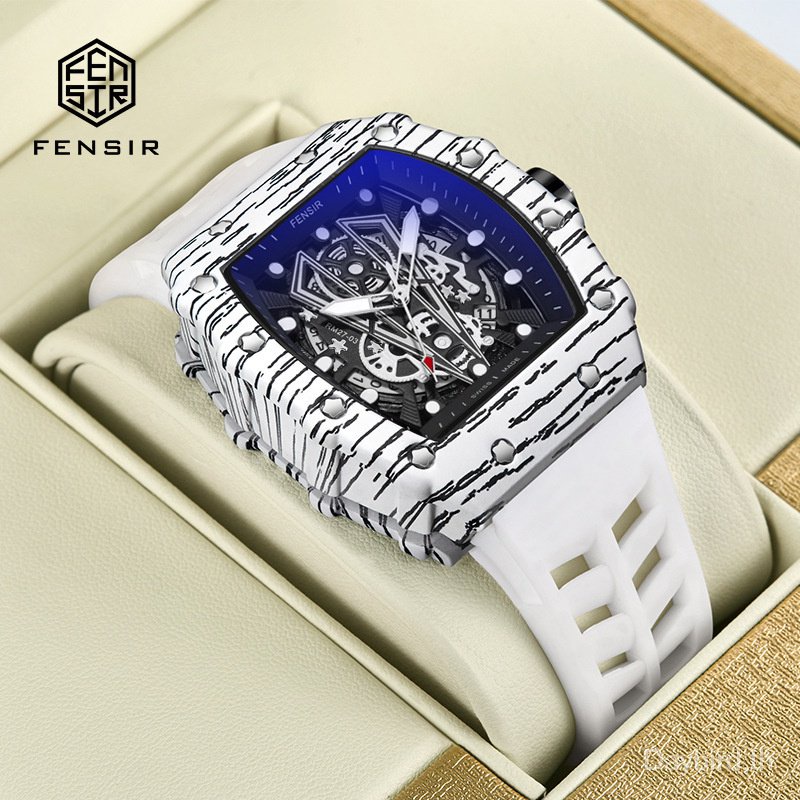 fensir-brand-watch-9791-นาฬิกาข้อมือควอตซ์แฟชั่น-สายซิลิโคน-หน้าปัดบอกปฏิทิน-สําหรับบุรุษ