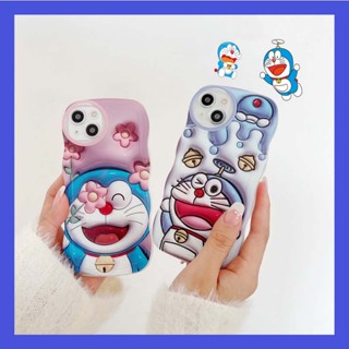 Couple Cartoon Casing OPPO Reno 10 Pro 8T 8 7 6 5 4 F 5F 4F 8Z 7Z Reno8 Reno7 Z Reno8Z Reno7Z Reno6 Reno5 Reno5F Reno4 Reno4F 4G 5G A91 A57 A39 2016 A77 A16K A16E Visual 3D Cartoon Doraemon Fine Hole Wavy Edge BFF Airbag Shockproof Soft Phone Case 1STB 33
