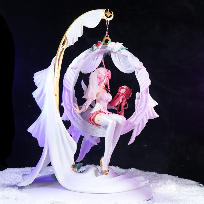 new-product-in-stock-married-octopus-sakura-hand-held-collapse-3san-qiluo-dream-wedding-dress-animation-beautiful-girl-model-domestic-hand-held-tsbo
