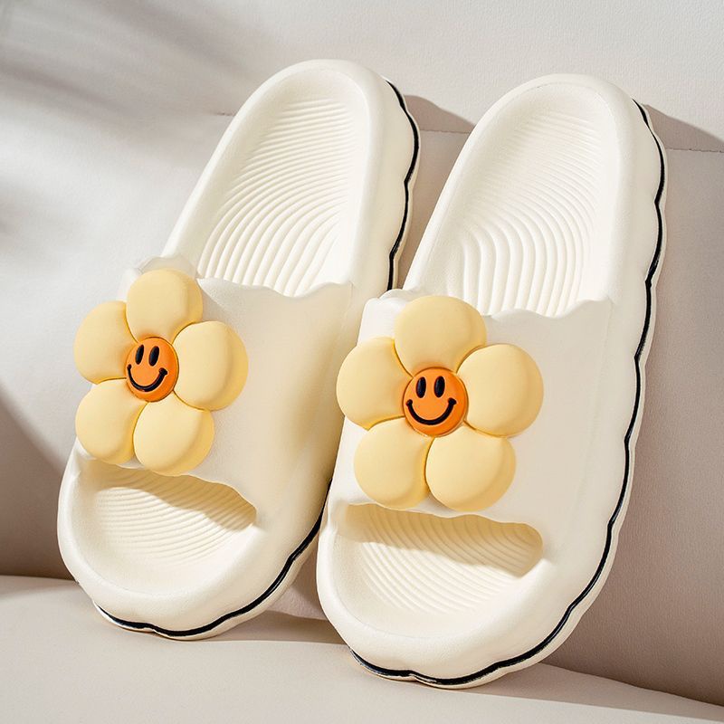 สไตล์ใหม่รองเท้าแตะผู้หญิง-sunflower-การ์ตูนหนาแต่เพียงผู้เดียวสบาย-ๆ-รองเท้าแตะด้านนอกสวมใส่บ้านห้องน้ำอาบน้ำรองเท้าแตะ-sl1323