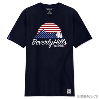 hot [S-5XL][S-5XL]สินค้าเฉพาะจุด Beverly Hills Polo Club เสื้อยืดคอกลมแขนสั้น Clic Bear รุ่นS-5XL