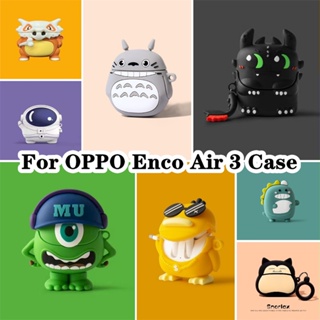 【คุณภาพสูง】เคสหูฟัง แบบนิ่ม ลายการ์ตูน สําหรับ OPPO Enco Air 3 OPPO Enco Air 3