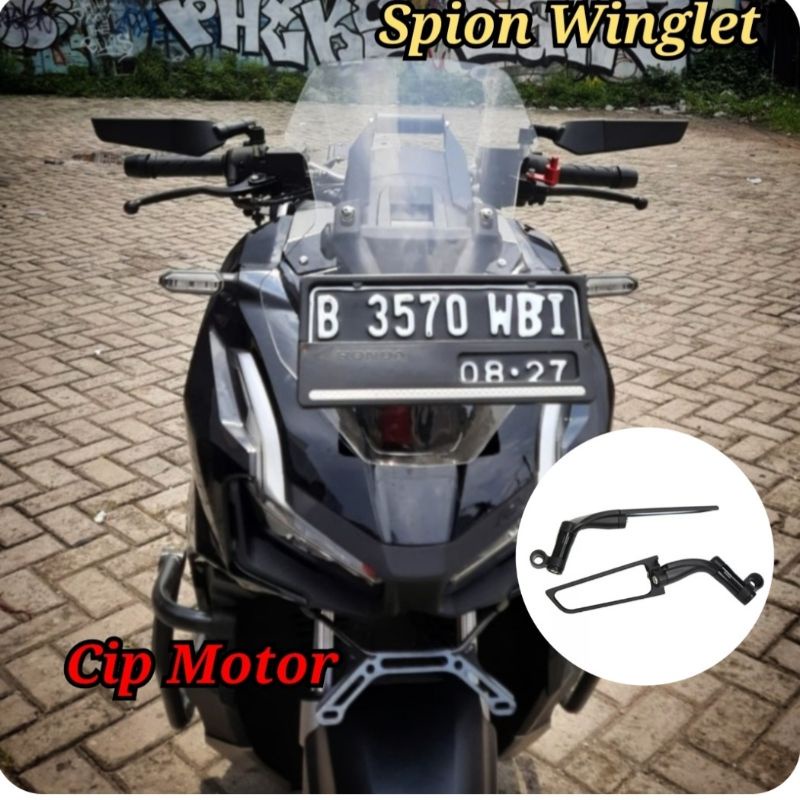 ใหม่-กระจกมองหลัง-สําหรับ-winglet-adv-160-adv-vario-beat-cb150r-cb150x-verza-genio-150-ชิ้น