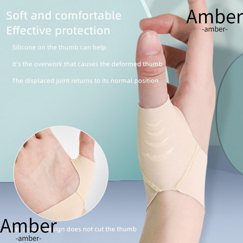 amber-ปลอกสวมนิ้วหัวแม่มือ-ความเข้มต่ํา-บรรเทาอาการปวดนิ้วหัวแม่มือ