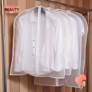 Beauty ผ้าคลุมเสื้อโค้ท มีซิป กันฝุ่น สําหรับบ้าน และที่อยู่อาศัย