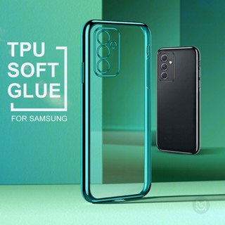เคสโทรศัพท์มือถือ ซิลิโคนนิ่ม แบบใส สําหรับ Samsung Galaxy A14 A12 A24 A34 A54 A13 A23 A53 A04S