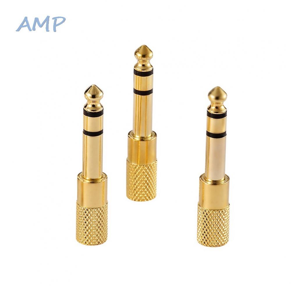 new-8-audio-connector-adapter-audio-gold-plating-mic-audio-connector-mfemale-hole