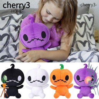 Cherry3 หมอนตุ๊กตานุ่ม รูปฟักทอง ฟักทอง สีส้ม ของขวัญวันเกิด สําหรับตกแต่งห้องเด็ก