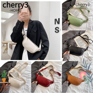 Cherry3 กระเป๋าคาดเอว หนัง PU แฟชั่น เหมาะกับการพกพา เล่นกีฬา วิ่ง เดินป่า ชอปปิ้ง สําหรับผู้หญิง