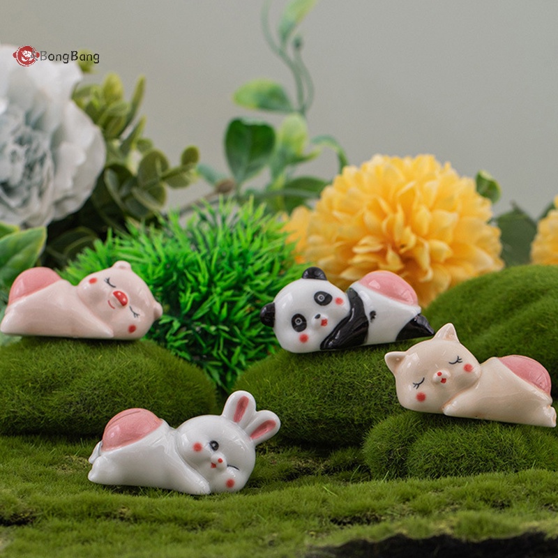 abongbang-ที่วางช้อนเซรามิค-รูปแมว-หมู-กระต่าย-แพนด้า-แพนด้า-น่ารัก-สร้างสรรค์-สําหรับห้องครัว-บนโต๊ะอาหาร