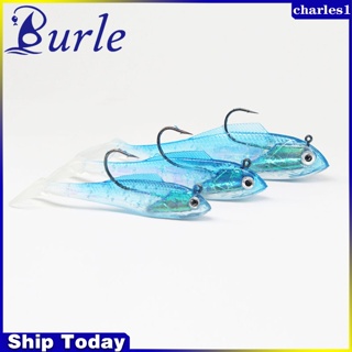 Charles Burle เหยื่อตกปลา รูปตัว T 11.5 กรัม 17 กรัม 30 กรัม 4 ชิ้น ต่อล็อต