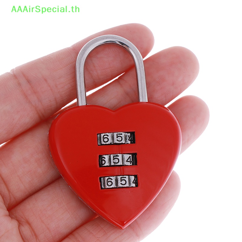 aaairspecial-อุปกรณ์ล็อคกระเป๋าเดินทาง-รูปหัวใจ-3-หลัก-สีแดง-1-ชิ้น