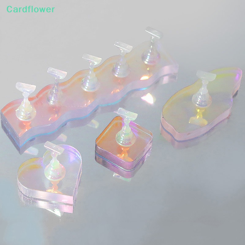 lt-cardflower-gt-ชั้นวางเล็บปลอมอะคริลิค-แบบแม่เหล็ก-สําหรับฝึกทําเล็บเจล