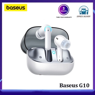 (ใหม่) Baseus G10 หูฟังเล่นเกมไร้สาย บลูทูธ 5.3 25ms ความล่าช้าต่ํา A+C เชื่อมต่อคู่ TWS