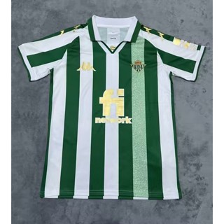 2324 ใหม่ Betis เสื้อฟุตบอล แขนสั้น สําหรับฝึกซ้อมฟุตบอล