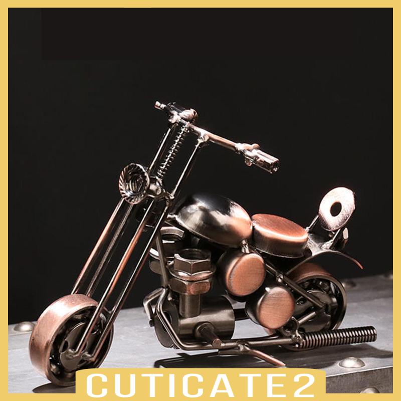 cuticate2-โมเดลรถจักรยานยนต์-สไตล์เรโทร-สร้างสรรค์-สําหรับตกแต่งชั้นวางหนังสือ