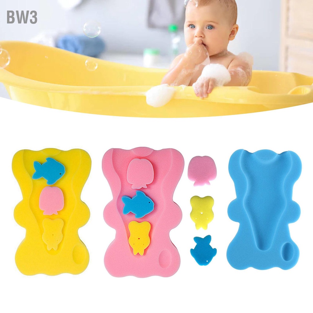 bw3-ฟองน้ำอาบน้ำเด็กความหนา-1-8-นิ้วถูลื่นไถลหลักฐานรูปร่างการ์ตูนนุ่มข้นฟองน้ำอาบน้ำเด็กสำหรับห้องน้ำ